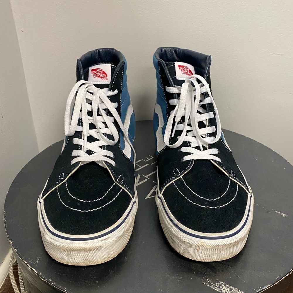 Vans navy/blue high tops SK8-HI